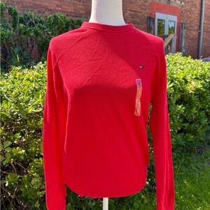 *NWT* Tommy Hilfiger Women's Classic Red Sweatshirt
